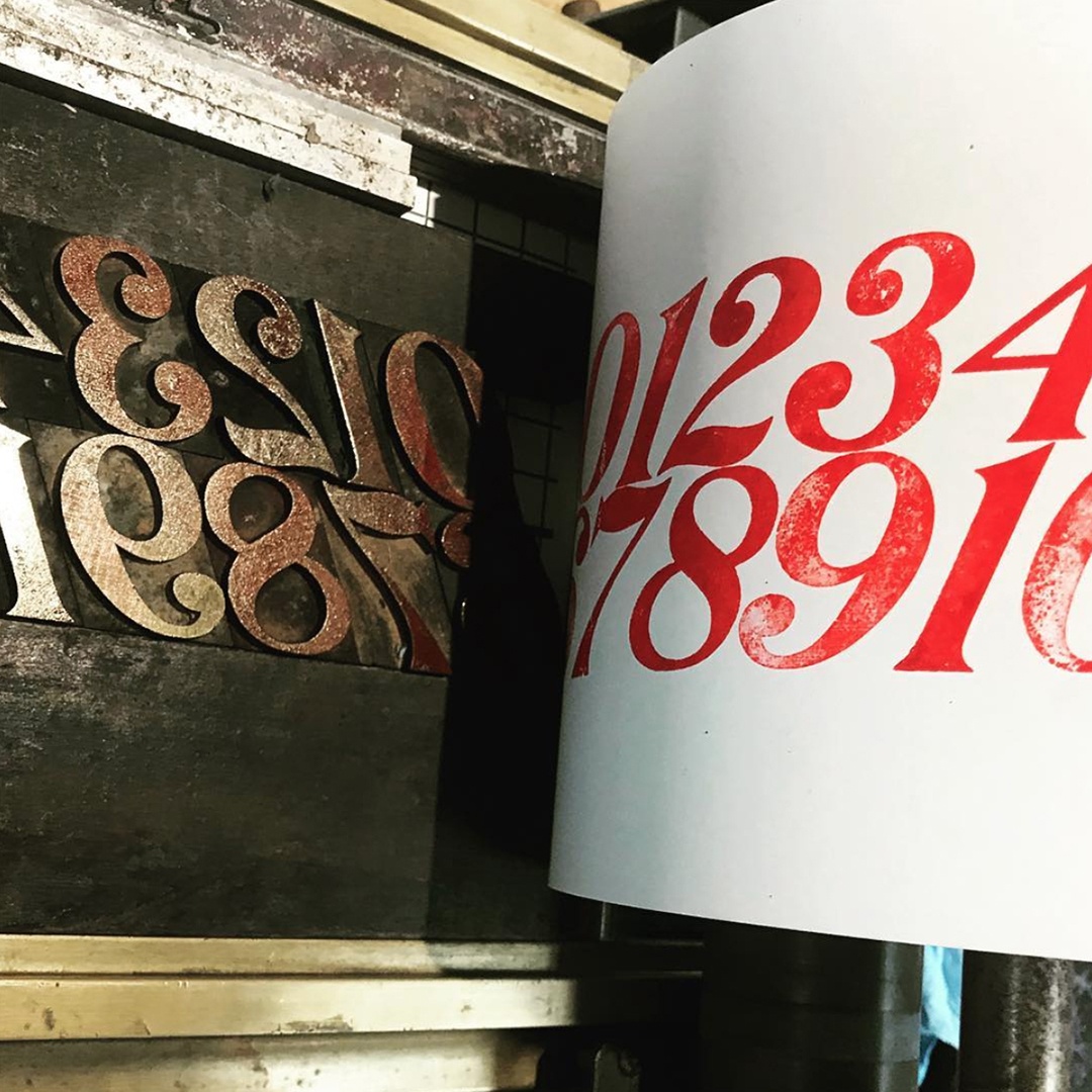 Tétro design studio letterpress