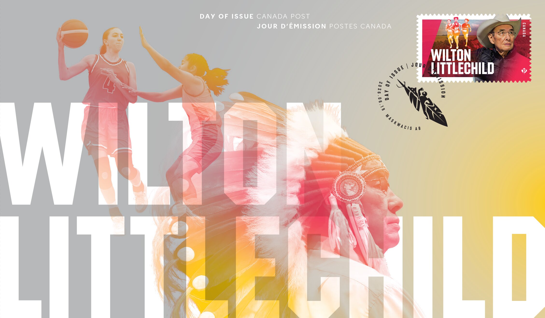Day of issue Canada Post Wilton Littlechild