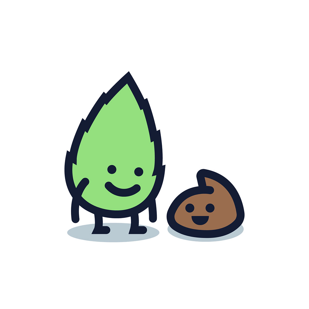 Neon Cone mint chocolate chip icon