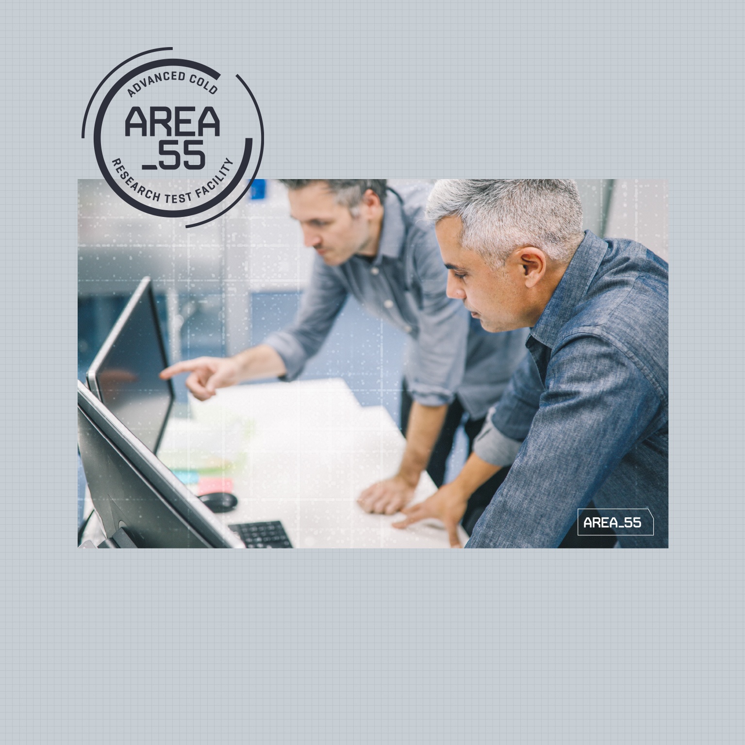 Area 55 researchers looking at computer